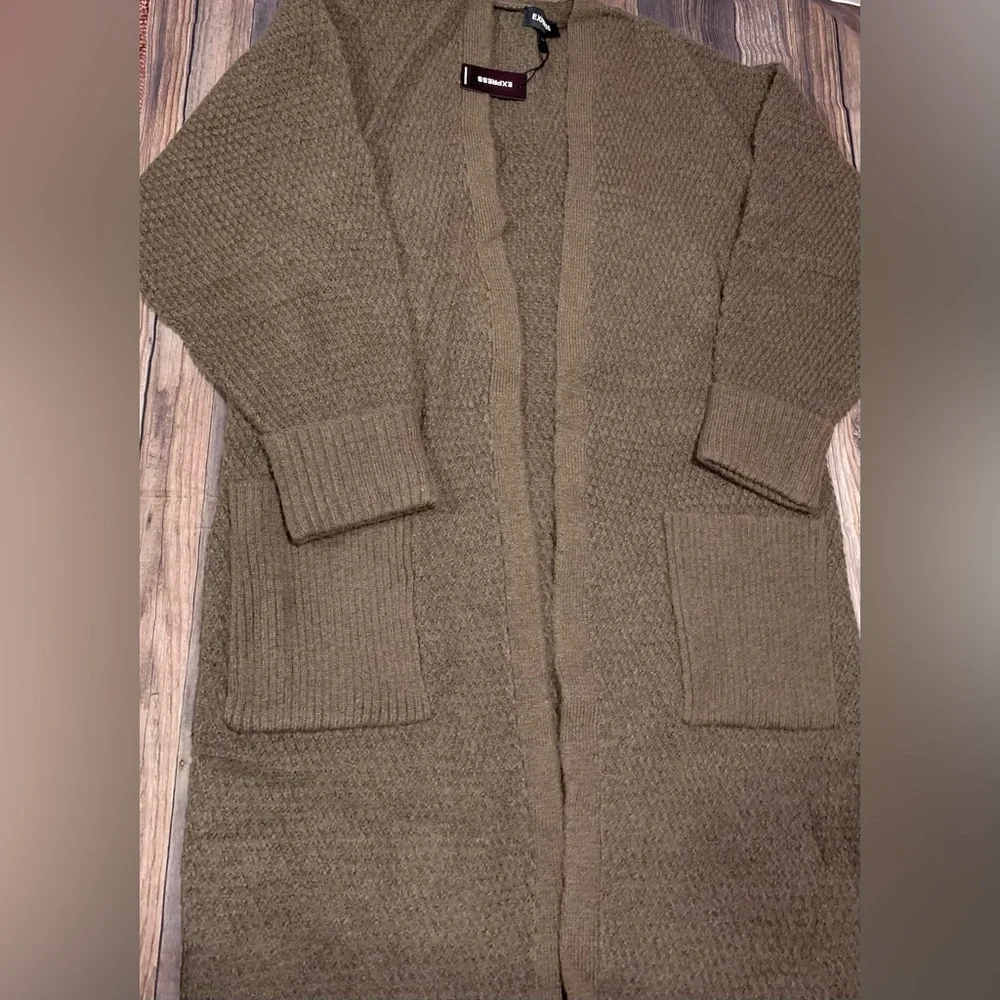 Cárdigan Express brand New ,long sweater Express cardigan - Picture 15 of 16